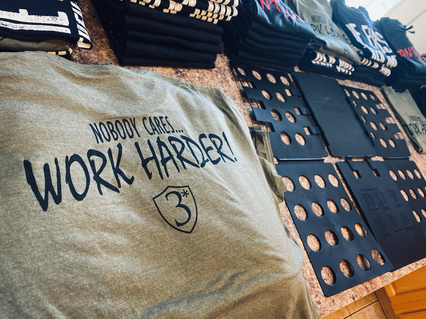 WORK HARDER