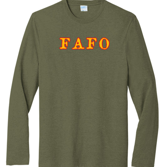 Military Green Heather - FRONT