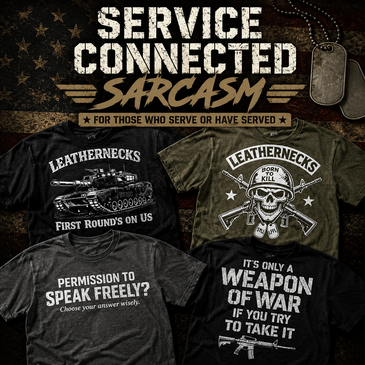 Service Connected Sarcasm