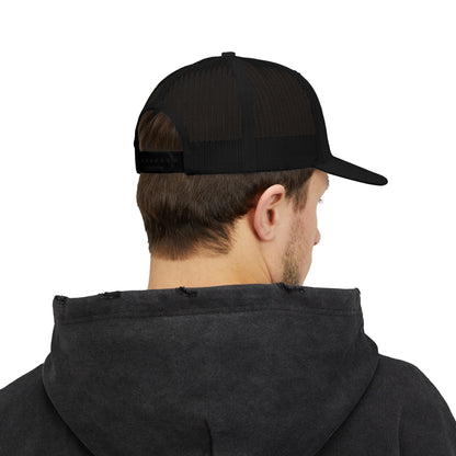 Bulldog Embroidered Snap Back Trucker Hat