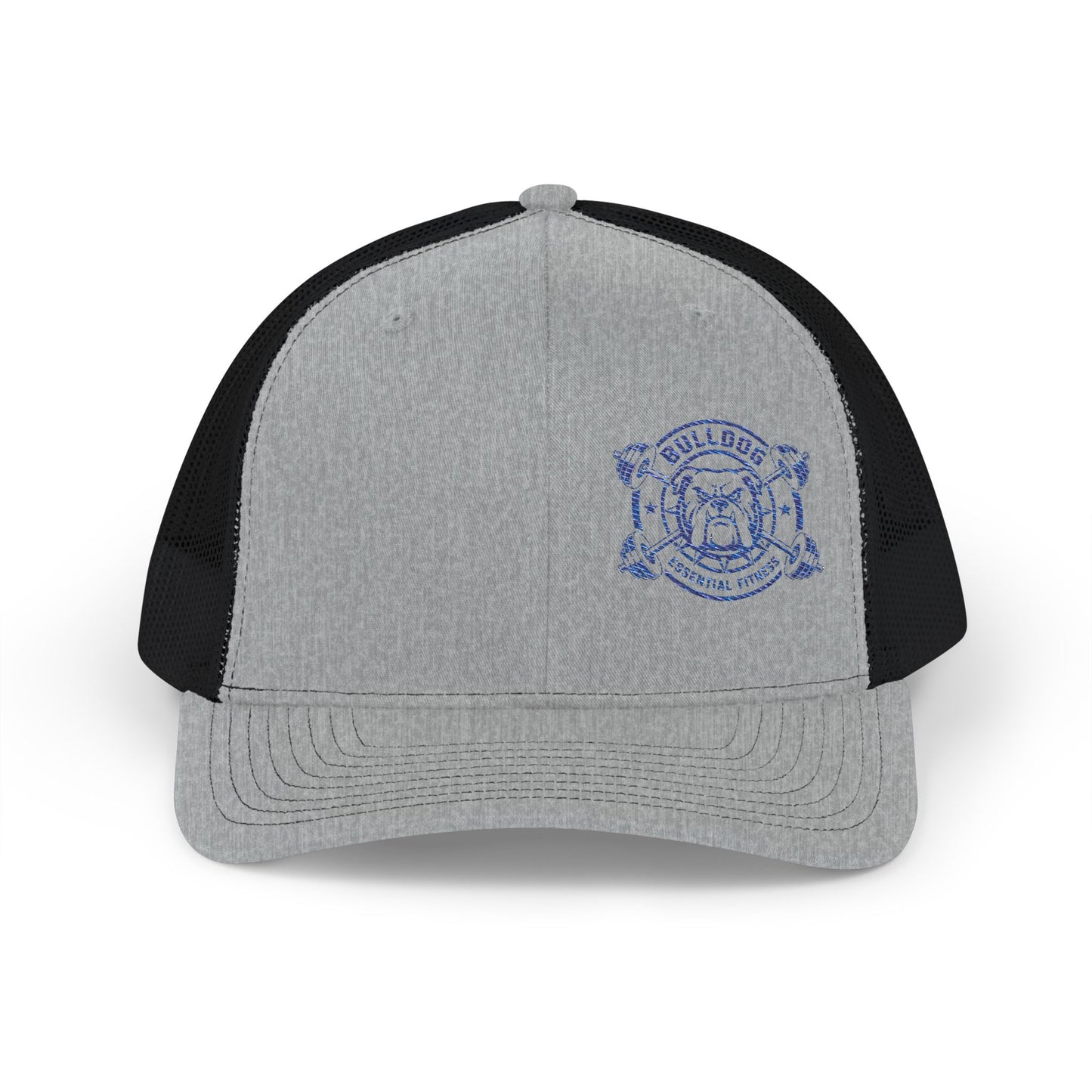 Bulldog Embroidered Snapback Trucker Hat