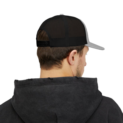 Bulldog Embroidered Snap Back Trucker Hat