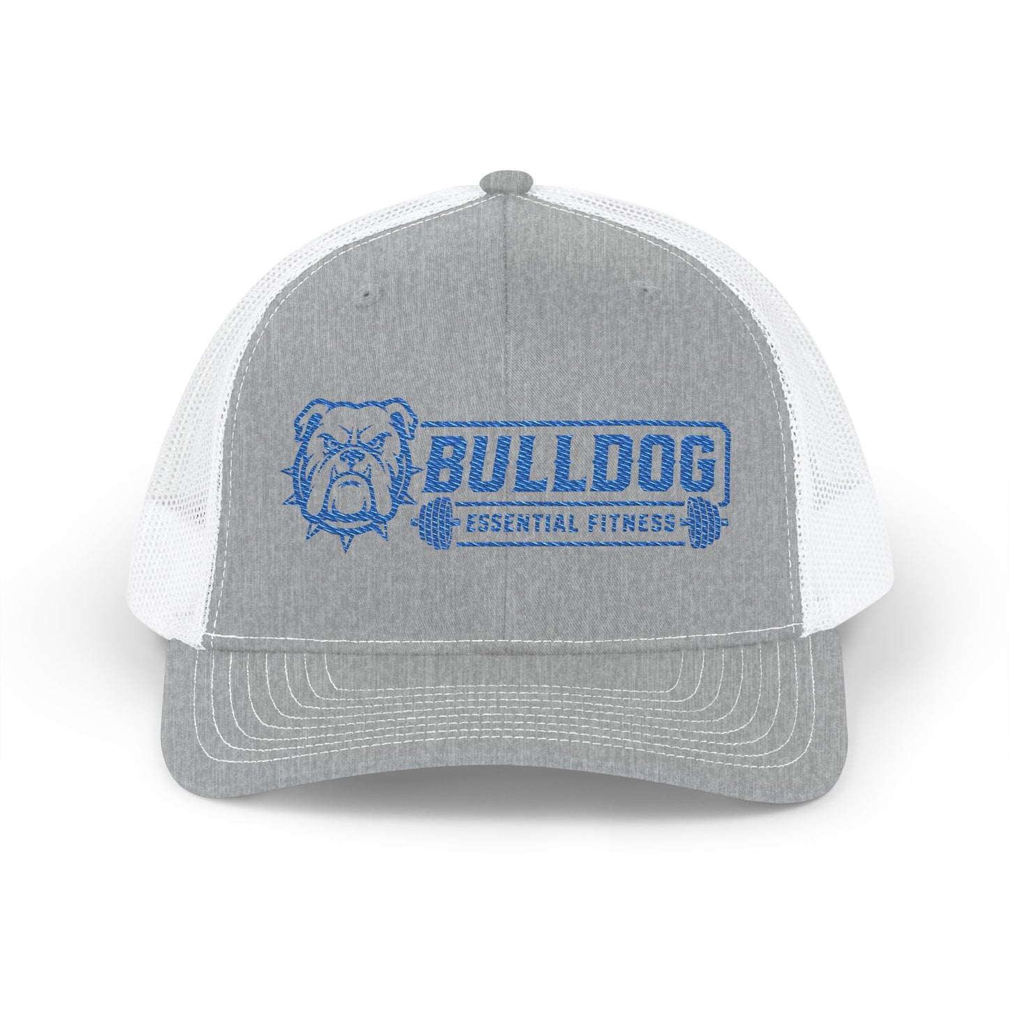 Bulldog Embroidered Snap Back Trucker Hat