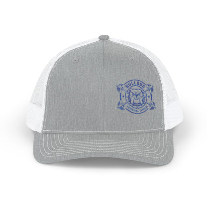 Bulldog Embroidered Snapback Trucker Hat