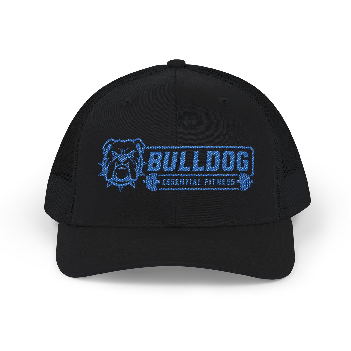 Bulldog Embroidered Snap Back Trucker Hat