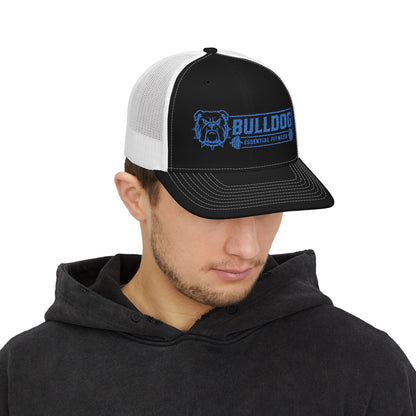 Bulldog Embroidered Snap Back Trucker Hat