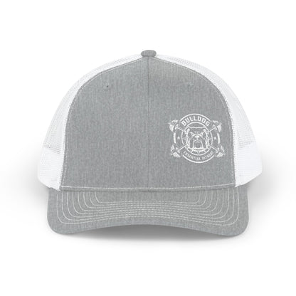 Bulldog Embroidered Snap Back Trucker Hat