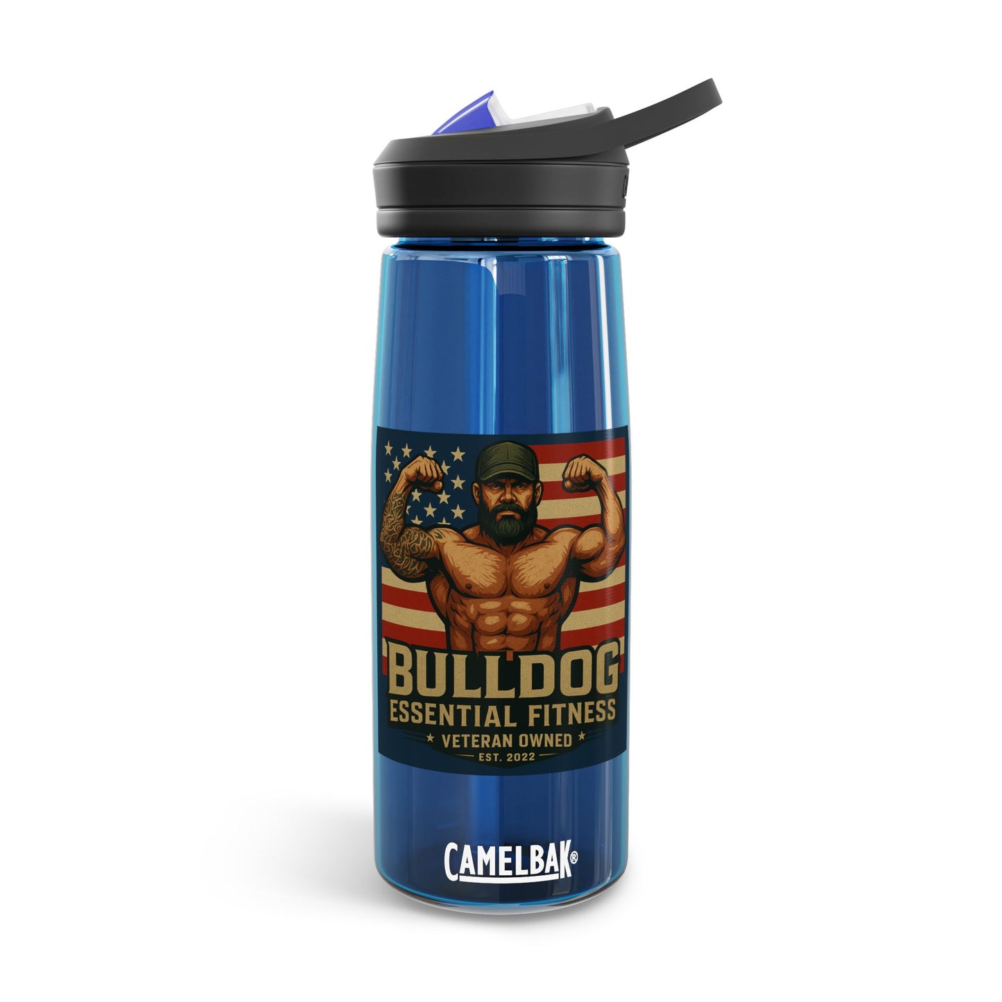 Bulldog Essential Fitness CamelBak Water Bottle 25 oz