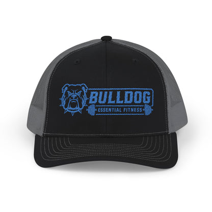 Bulldog Embroidered Snap Back Trucker Hat