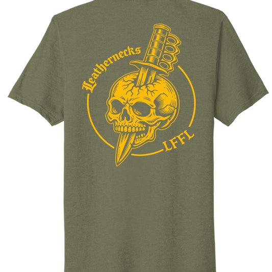 Military Green Heather - BACK