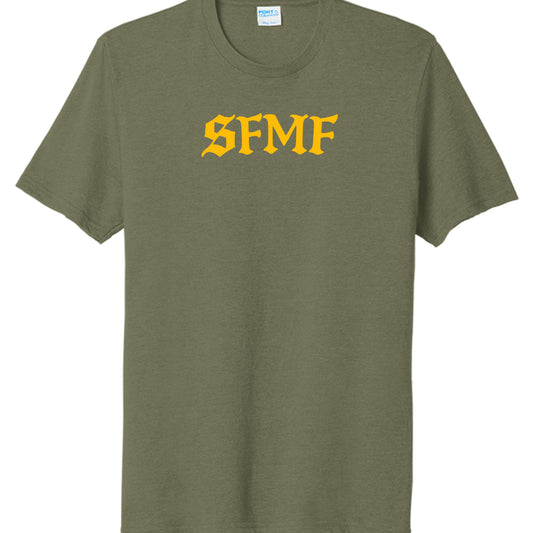 Military Green Heather - FRONT