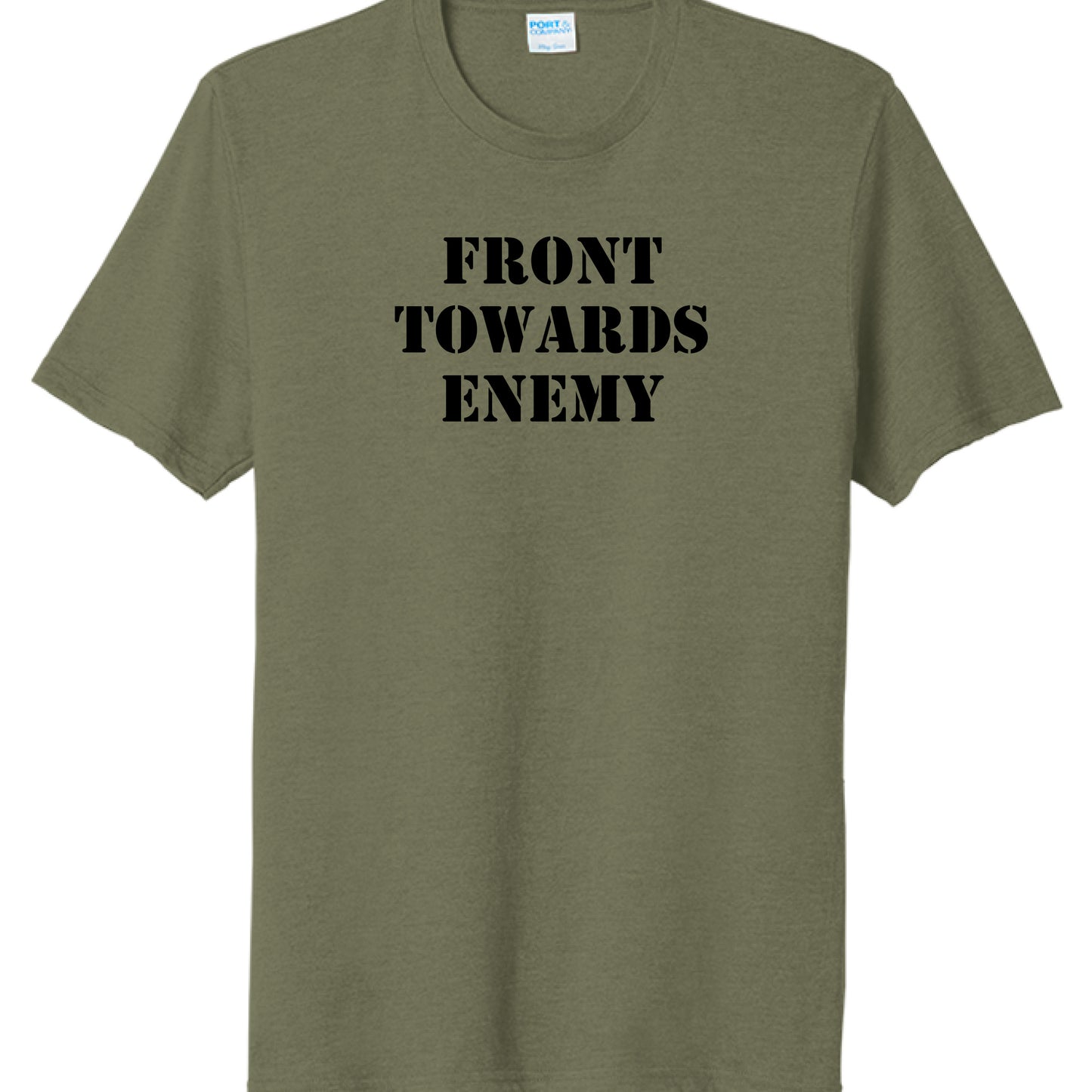 Military Green Heather - FRONT