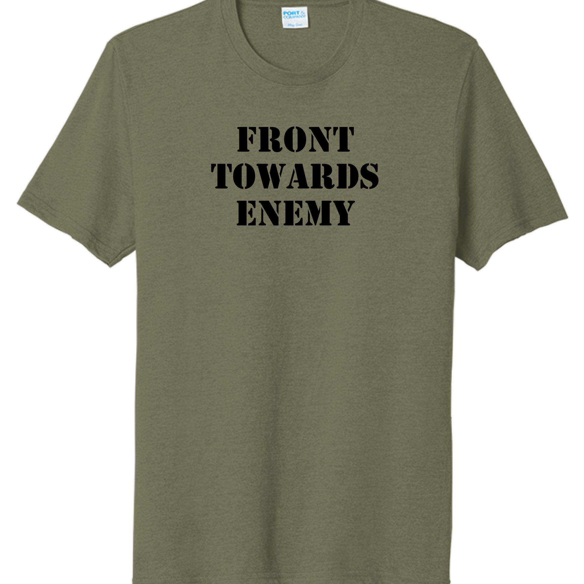 Military Green Heather - FRONT