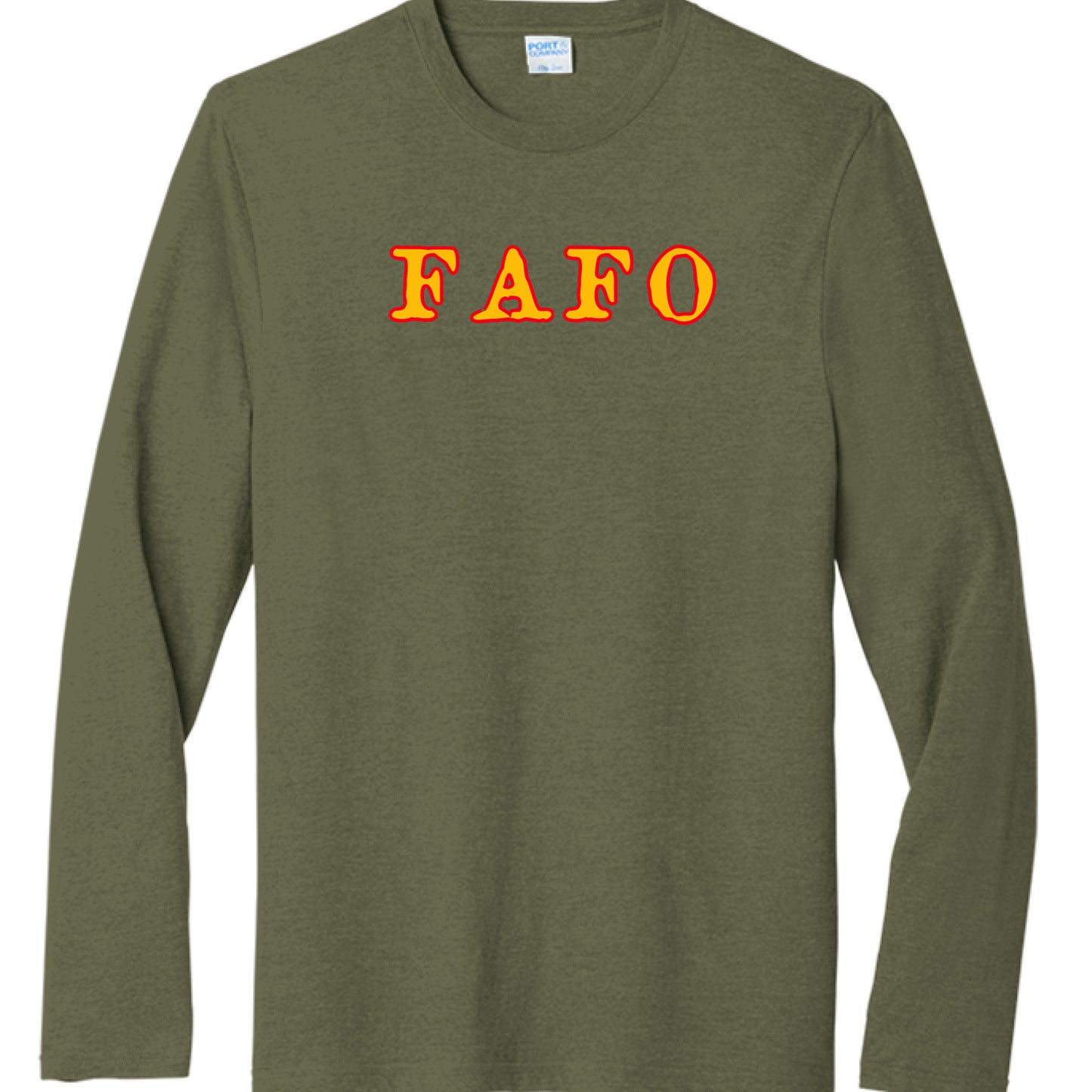 Military Green Heather - FRONT