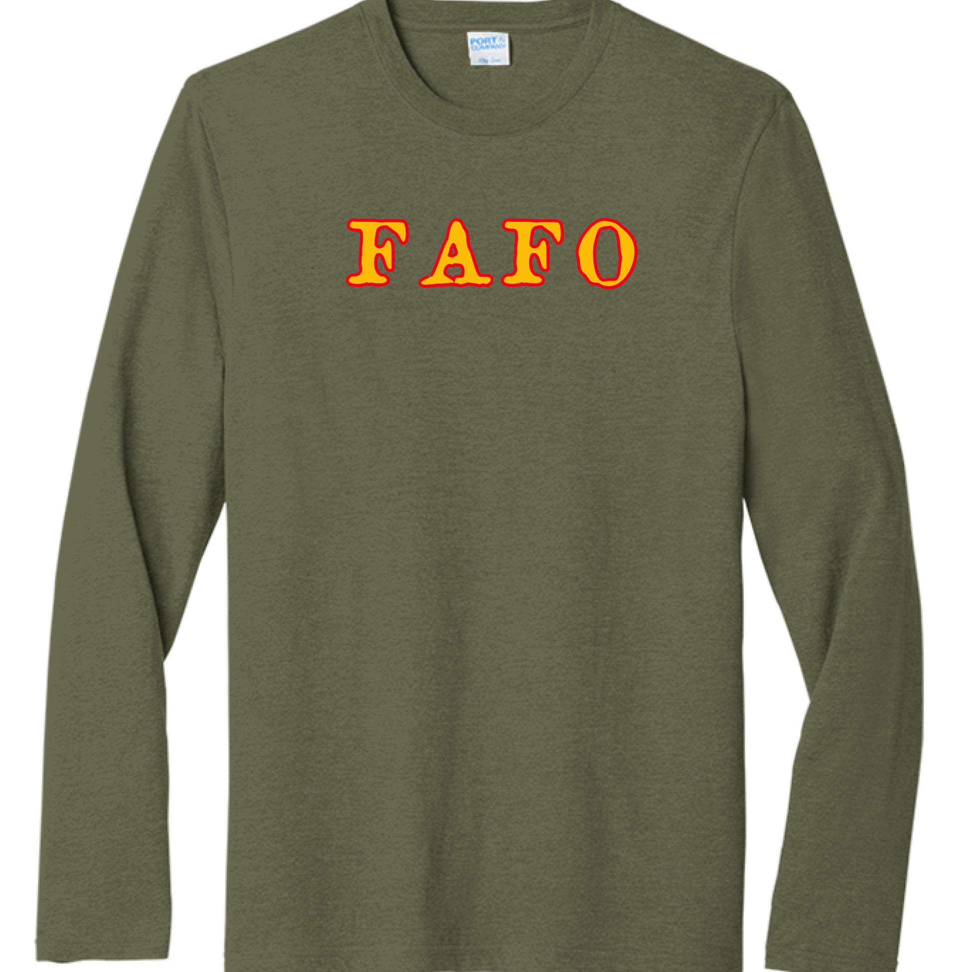 Military Green Heather - FRONT