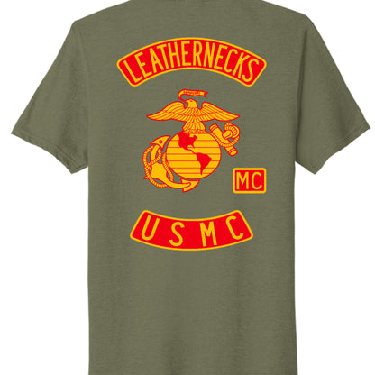 Military Green Heather - BACK