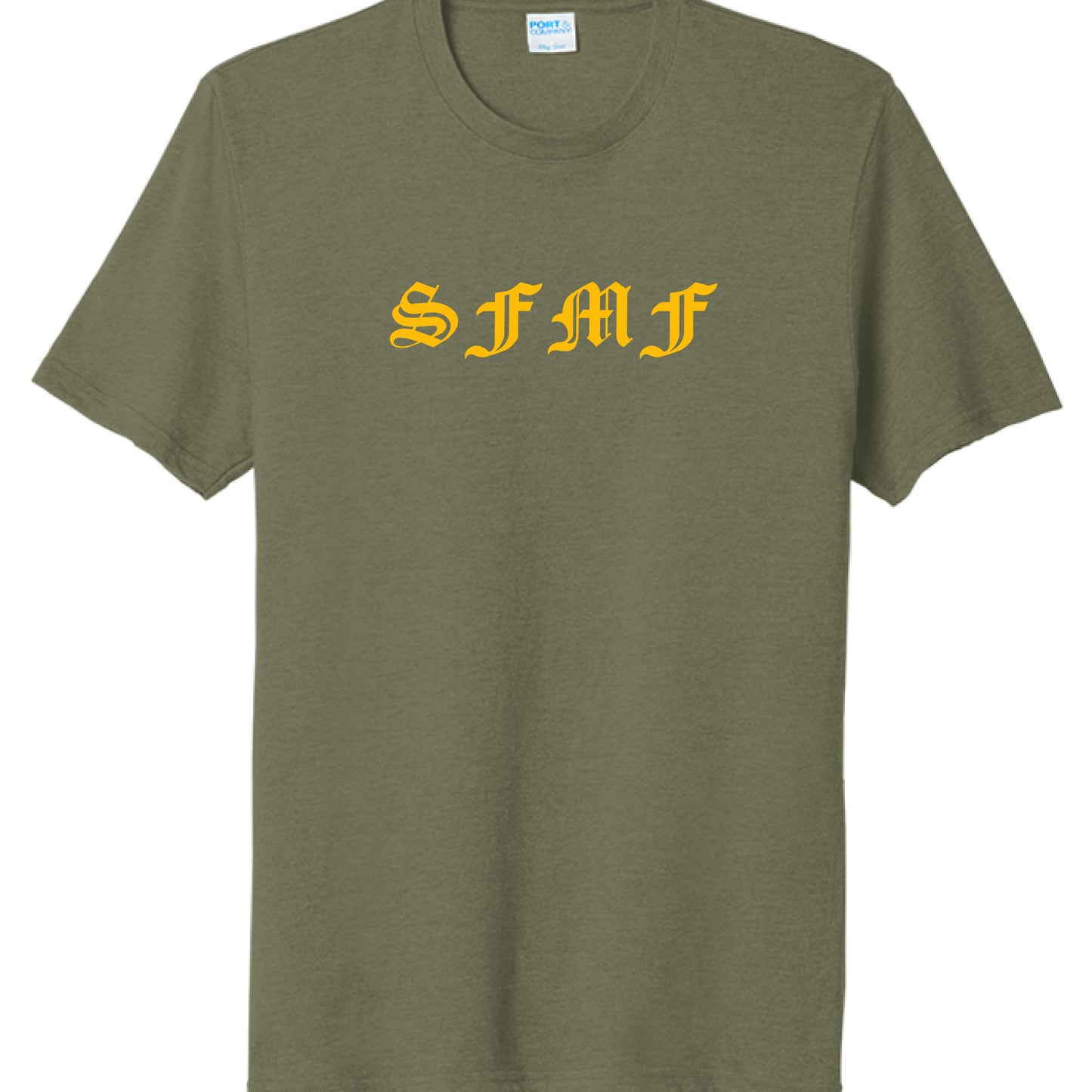 Military Green Heather - FRONT