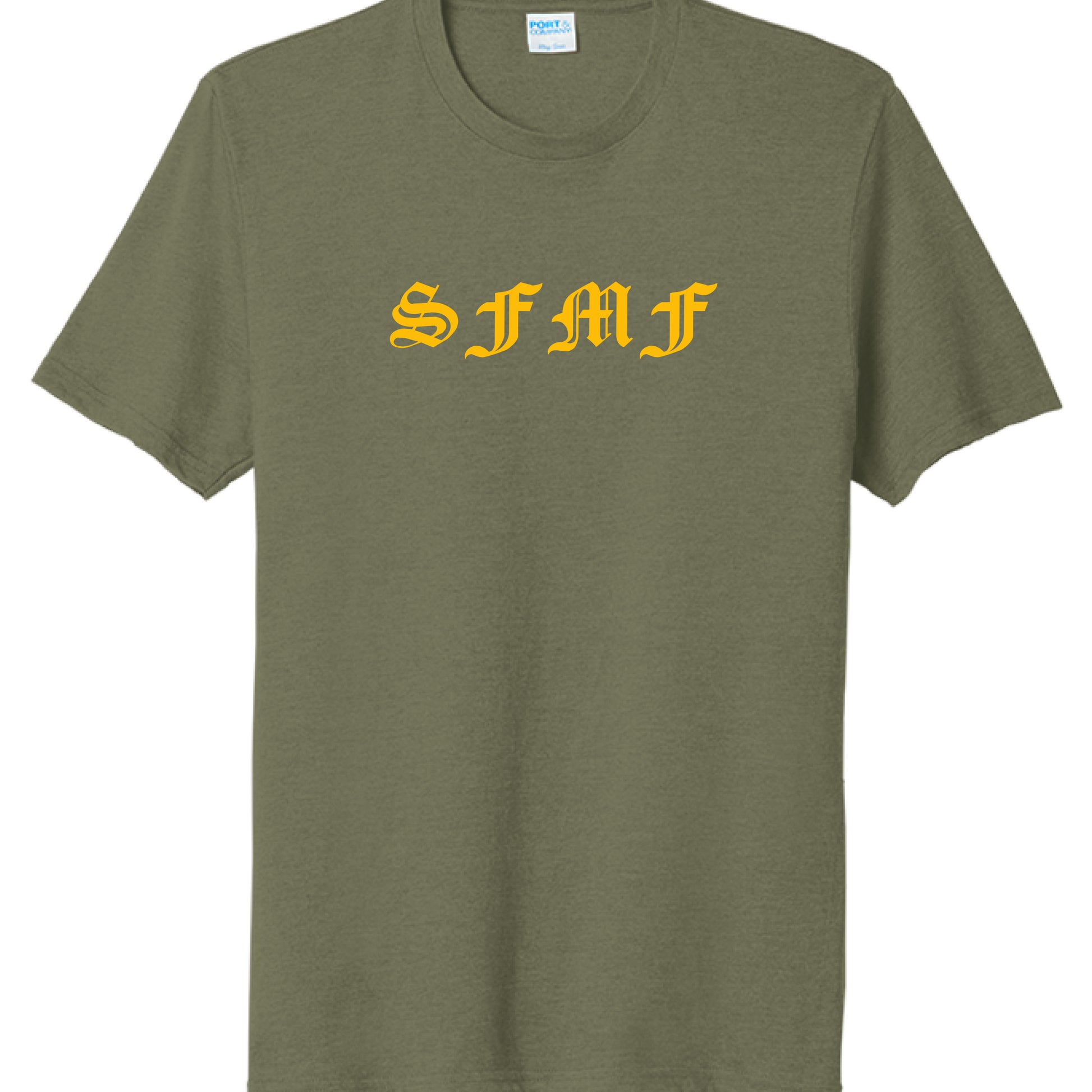 Military Green Heather - FRONT