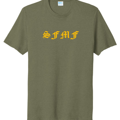 Military Green Heather - FRONT