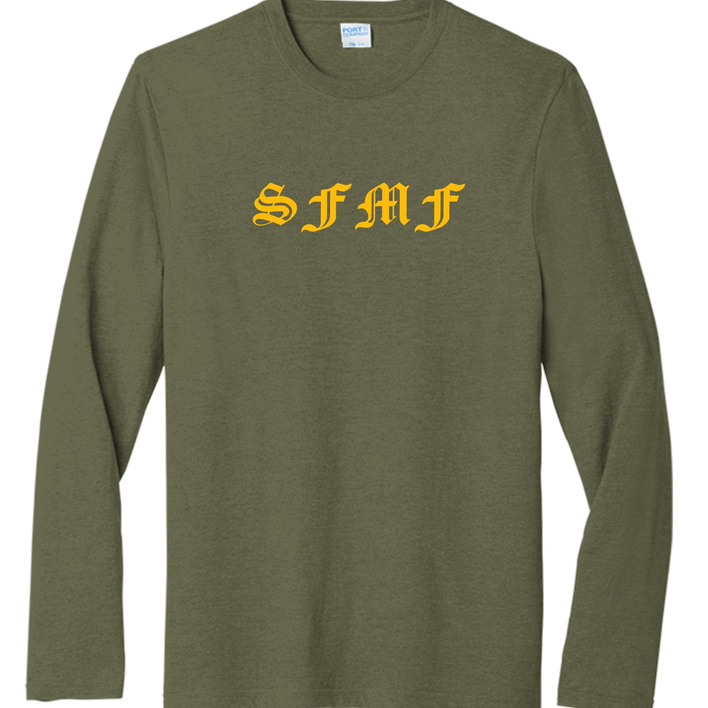 Military Green Heather - FRONT