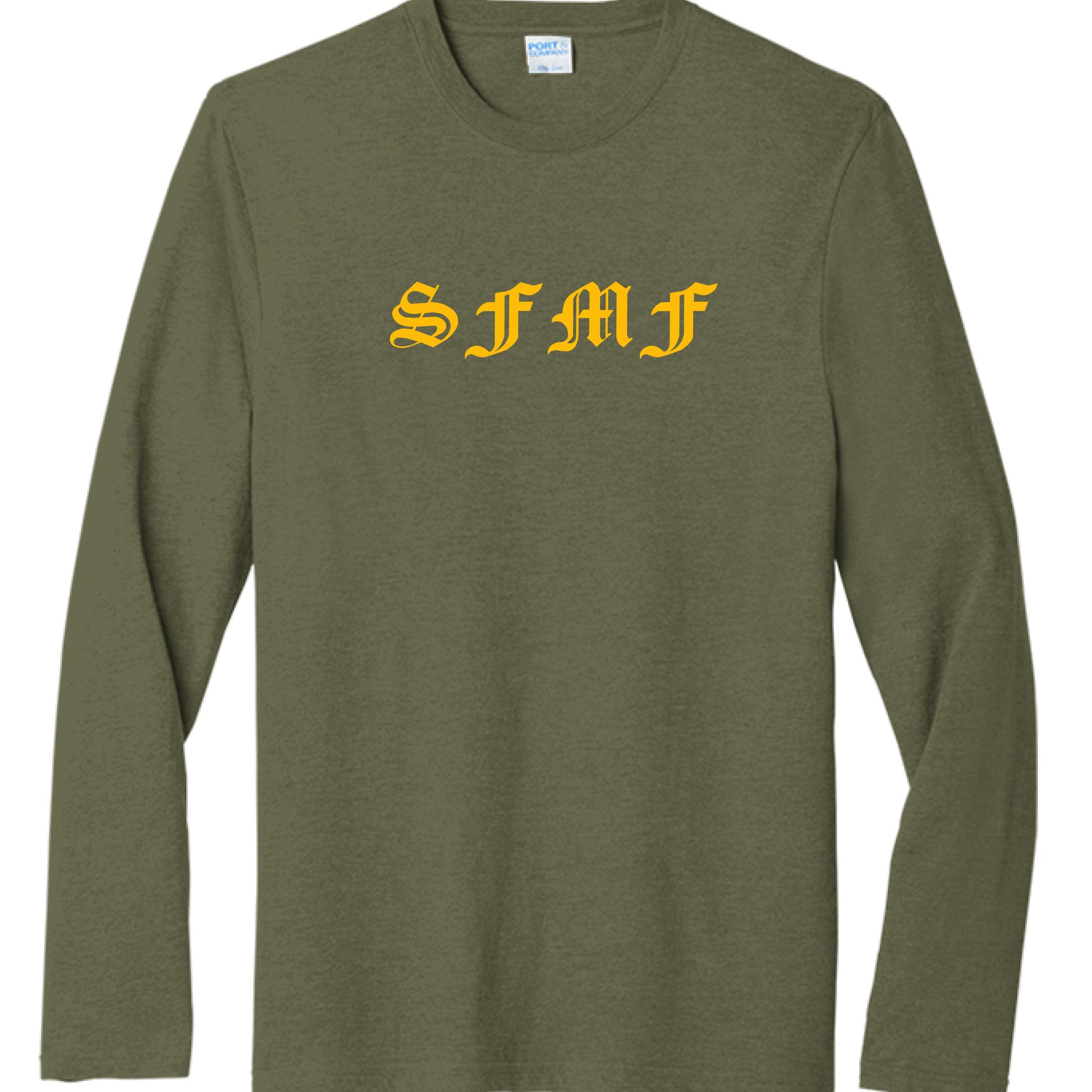 Military Green Heather - FRONT