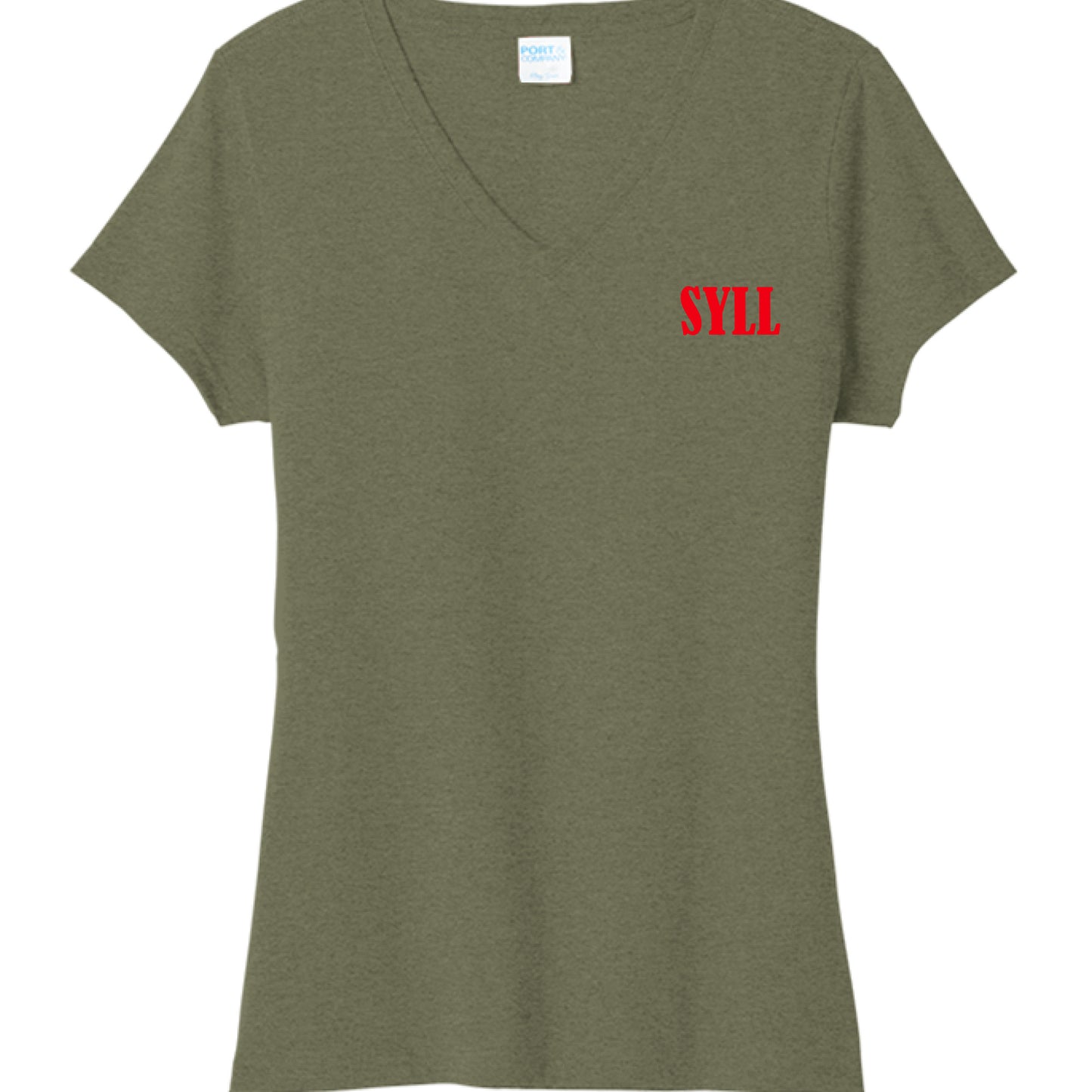 Military Green Heather - FRONT