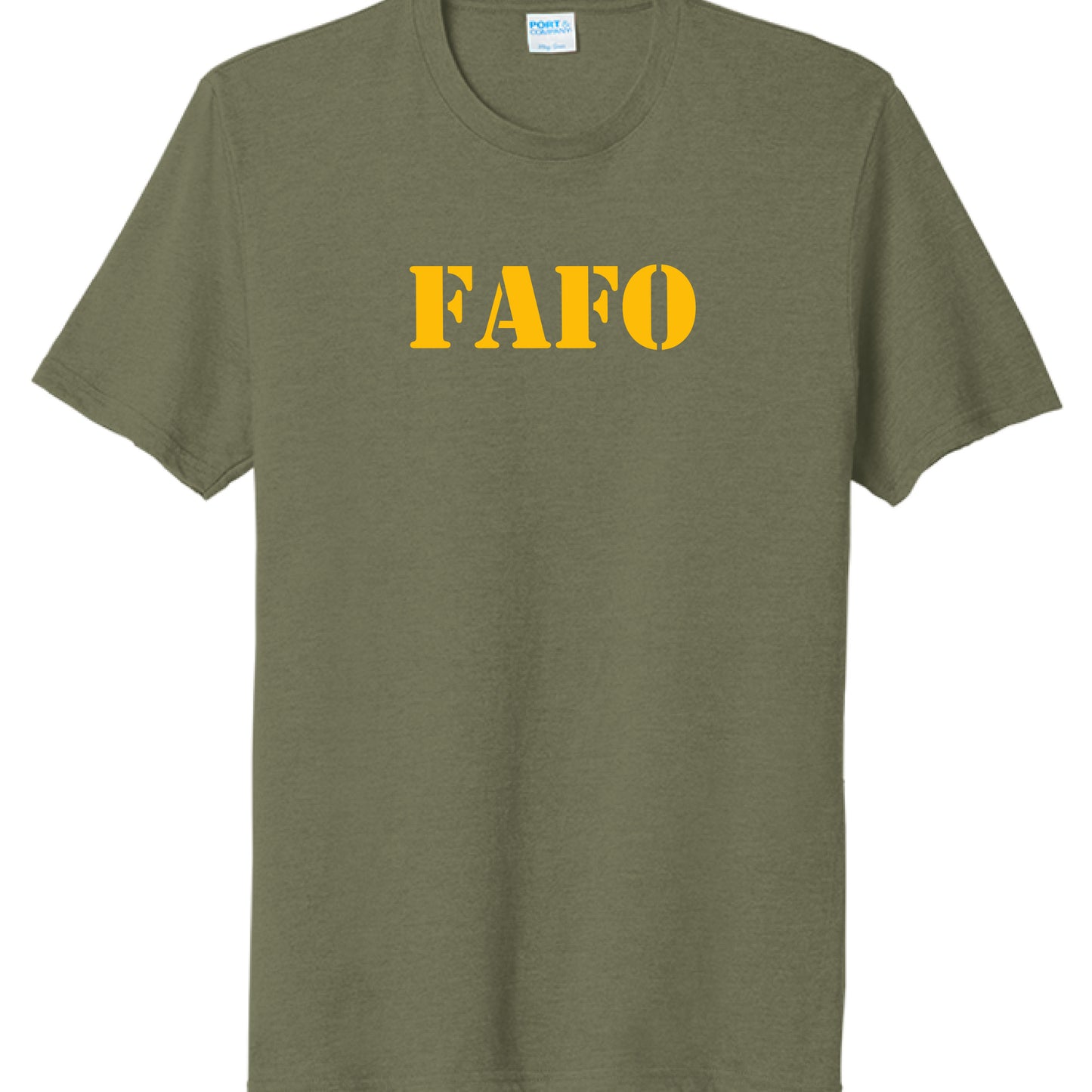 Military Green Heather - FRONT