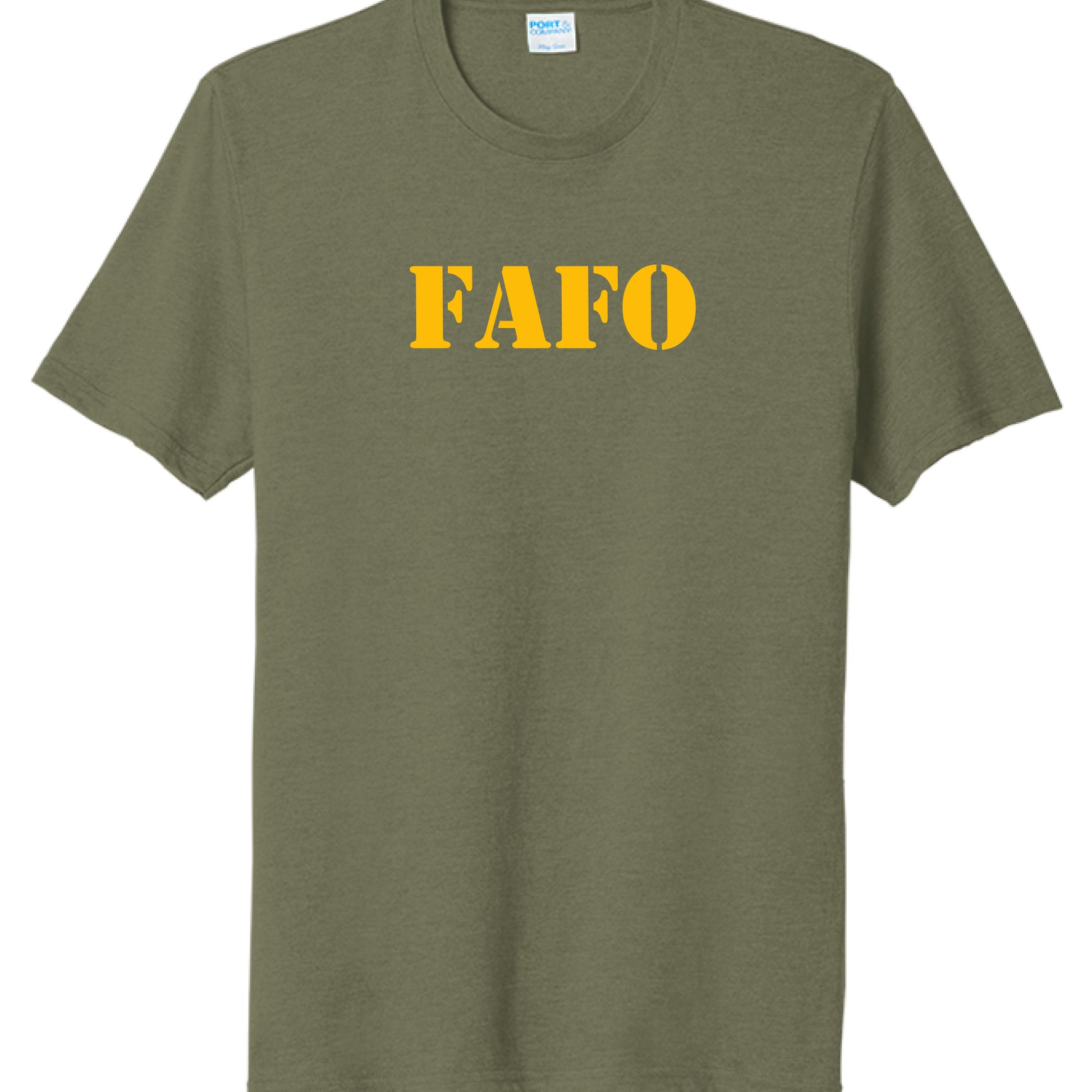 Military Green Heather - FRONT