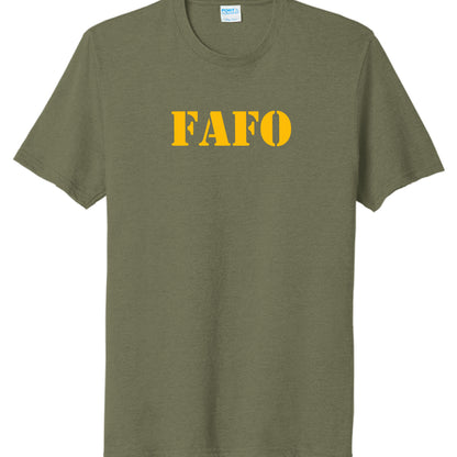 Military Green Heather - FRONT