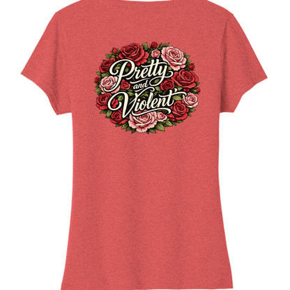 Bright Red Heather - BACK