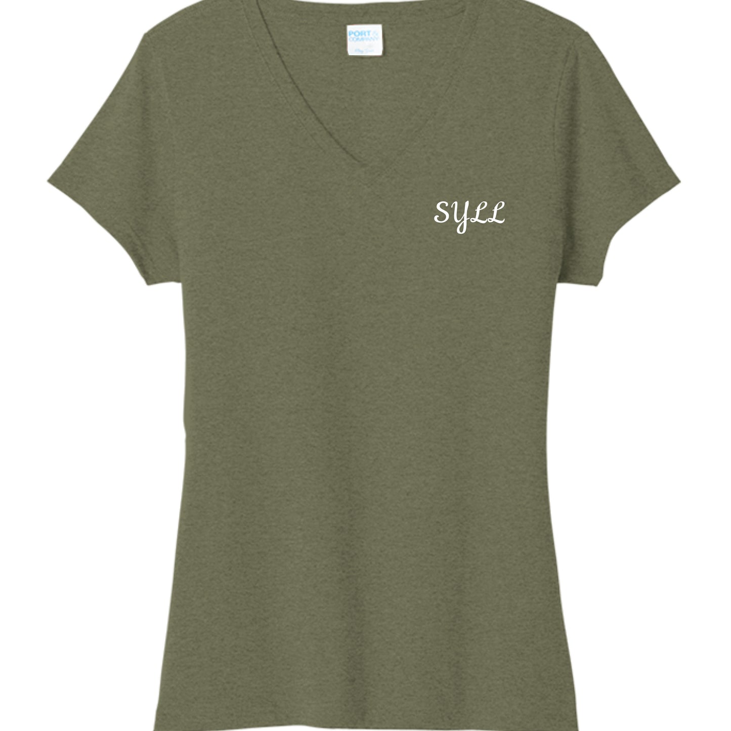 Military Green Heather - FRONT