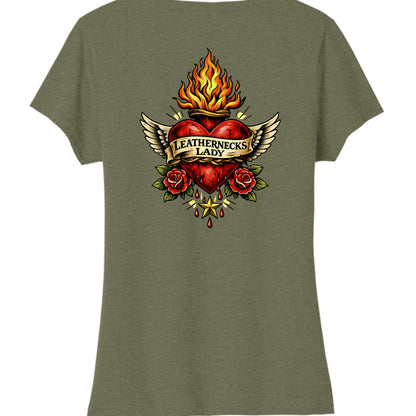 Military Green Heather - BACK