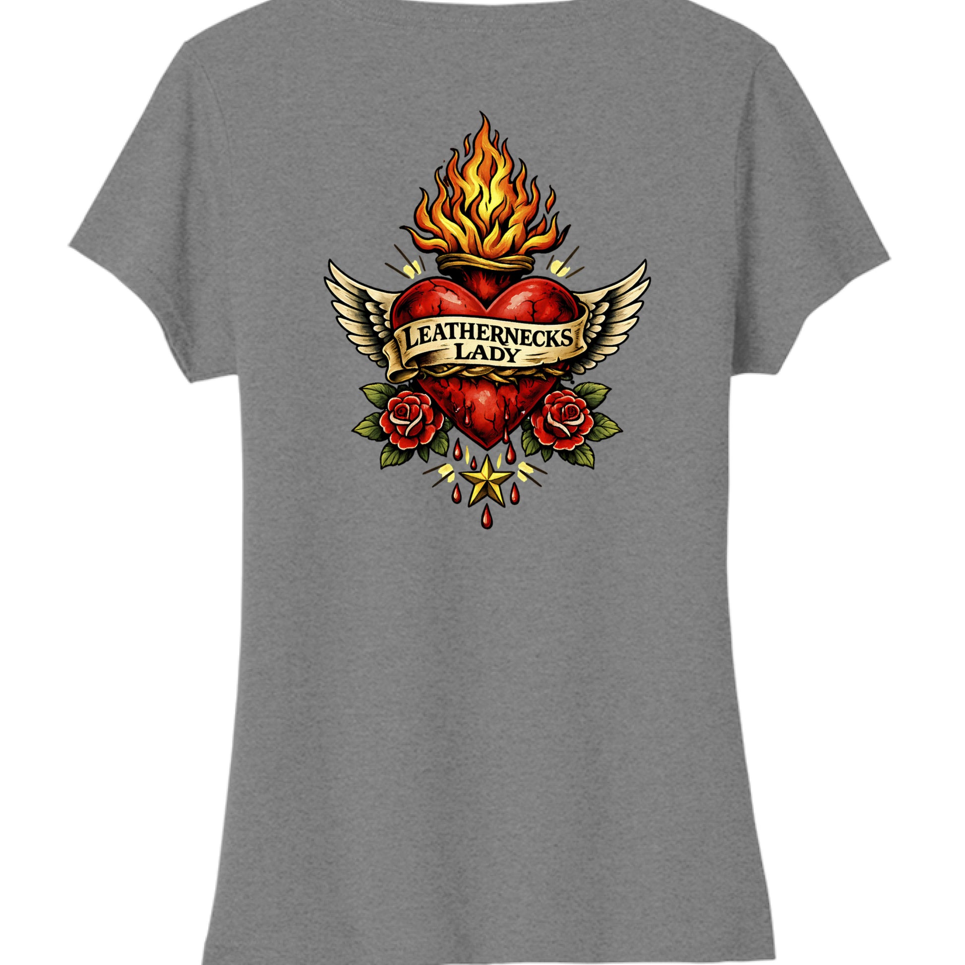 Graphite Heather - BACK