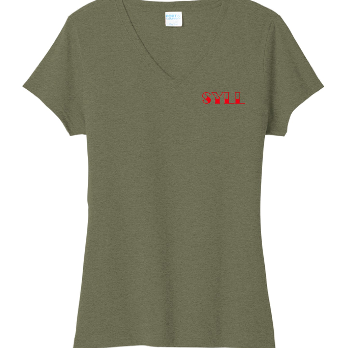 Military Green Heather - FRONT