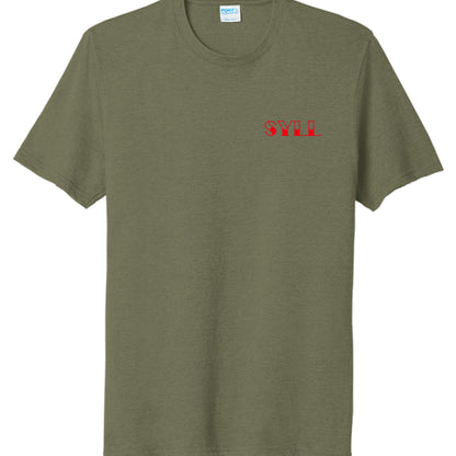 Military Green Heather - FRONT