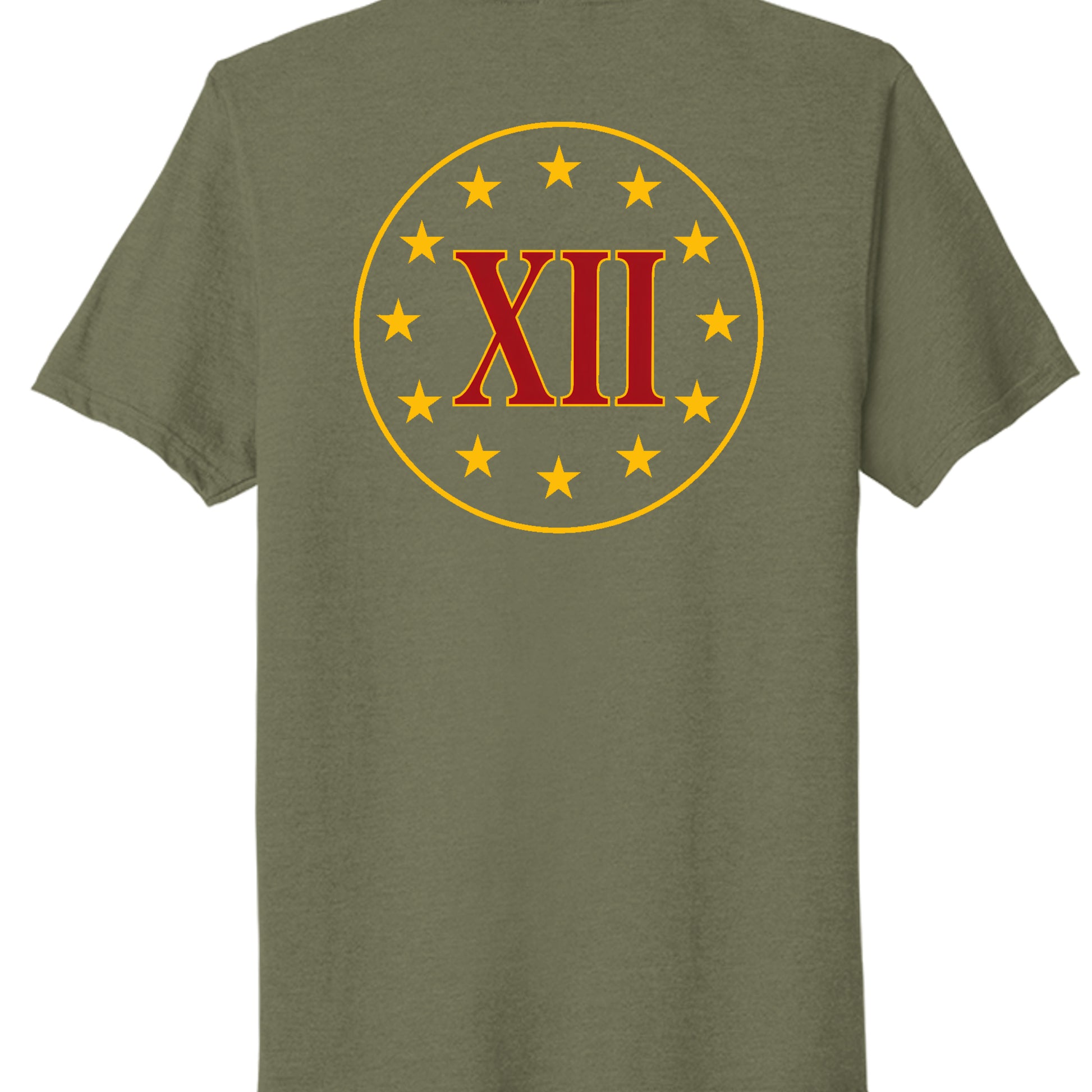 Military Green Heather - PC330 - BACK