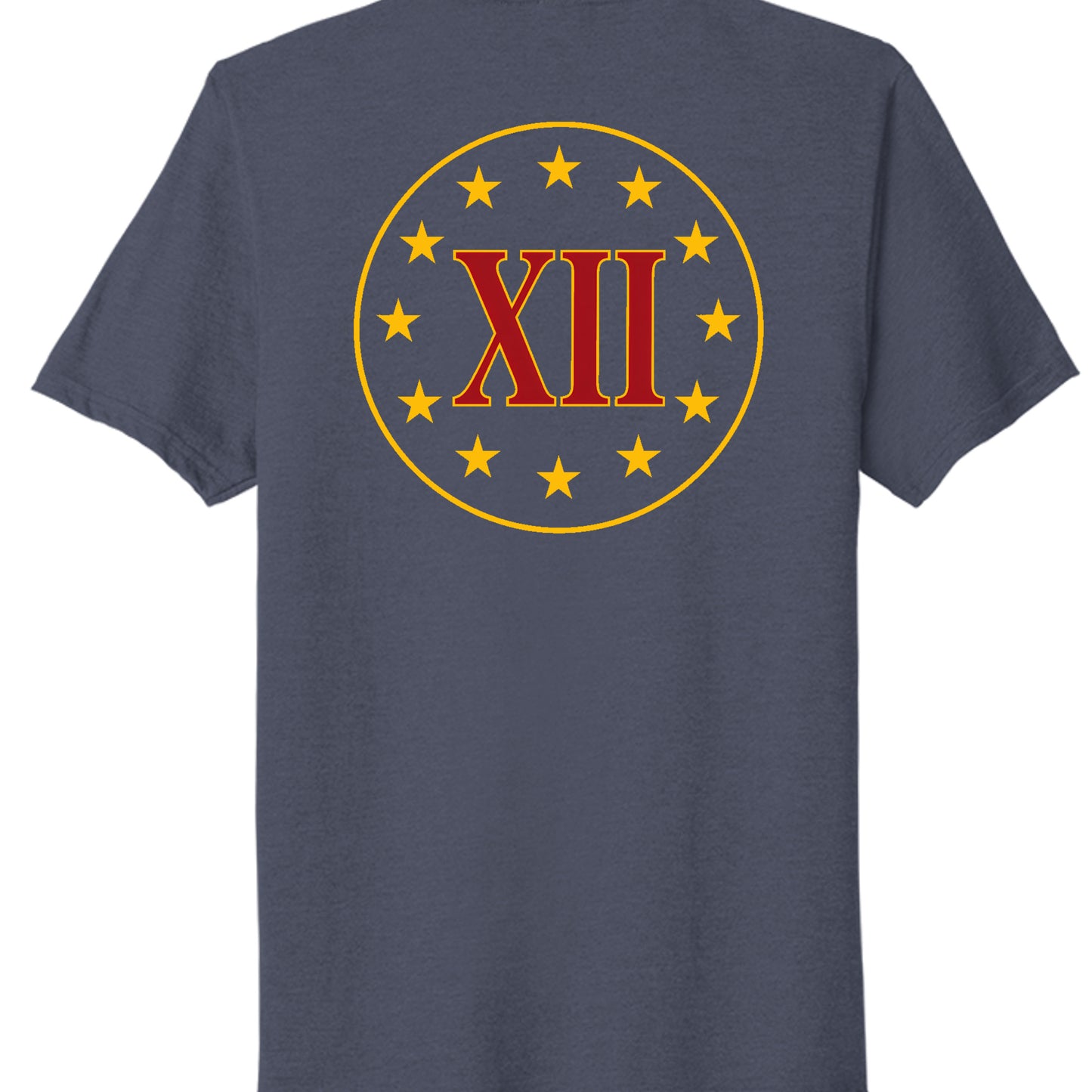 Team Navy Heather - PC330 - BACK