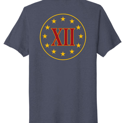 Team Navy Heather - PC330 - BACK