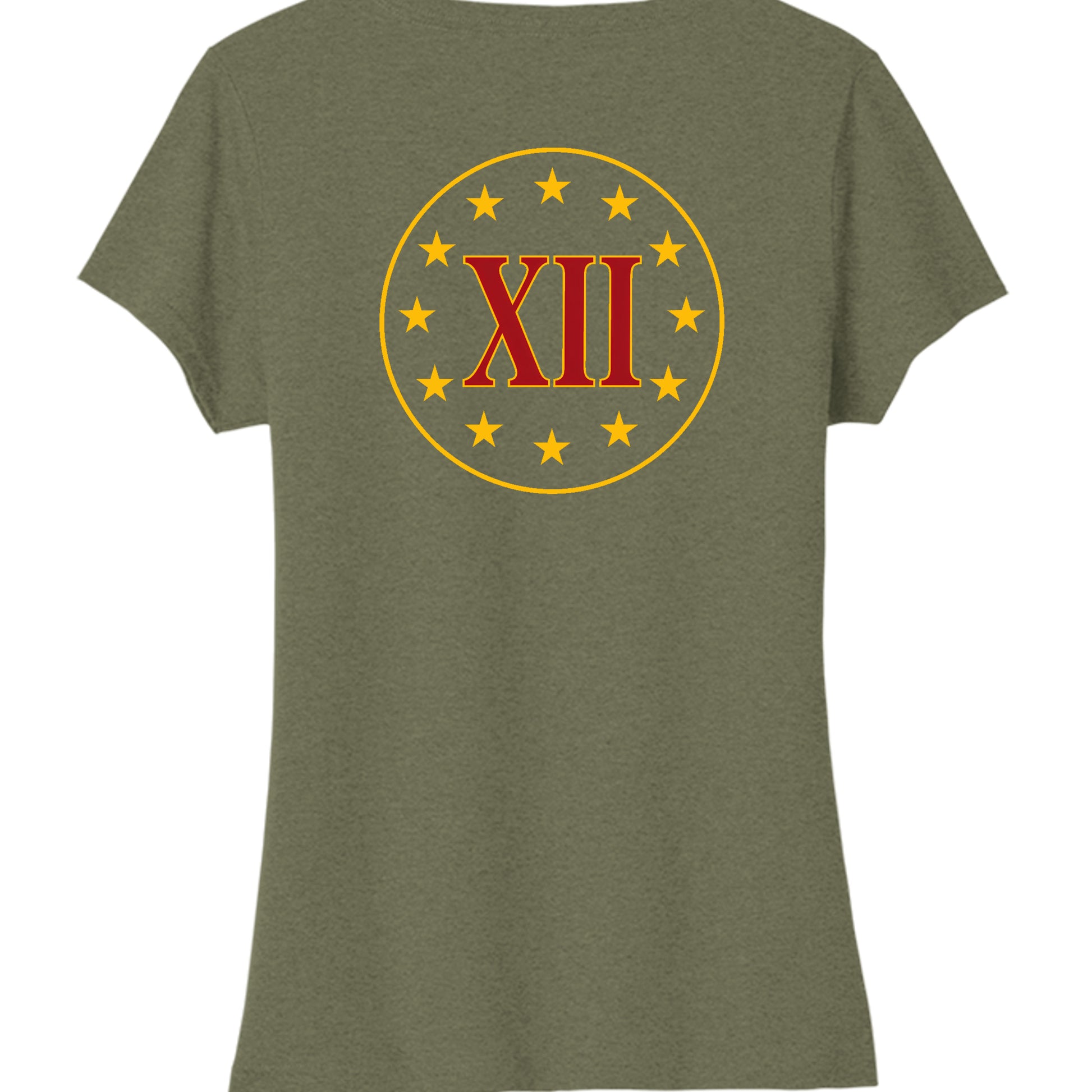 Military Green Heather - LPC330V - BACK