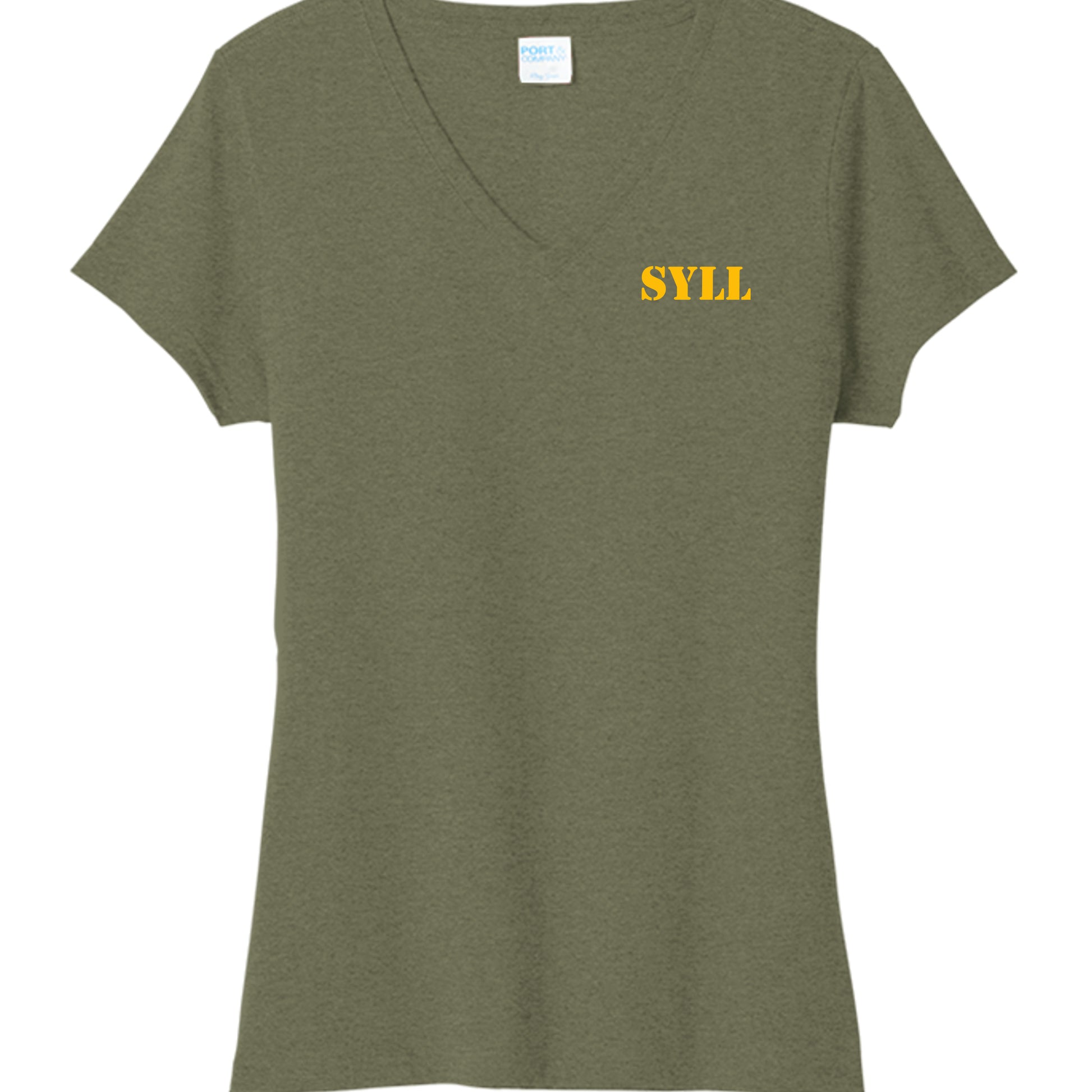 Military Green Heather - LPC330V - FRONT