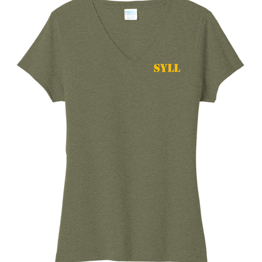 Military Green Heather - LPC330V - FRONT