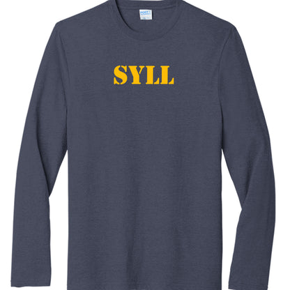 Team Navy Heather - PC330LS - FRONT