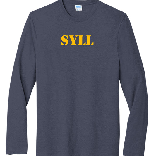 Team Navy Heather - PC330LS - FRONT