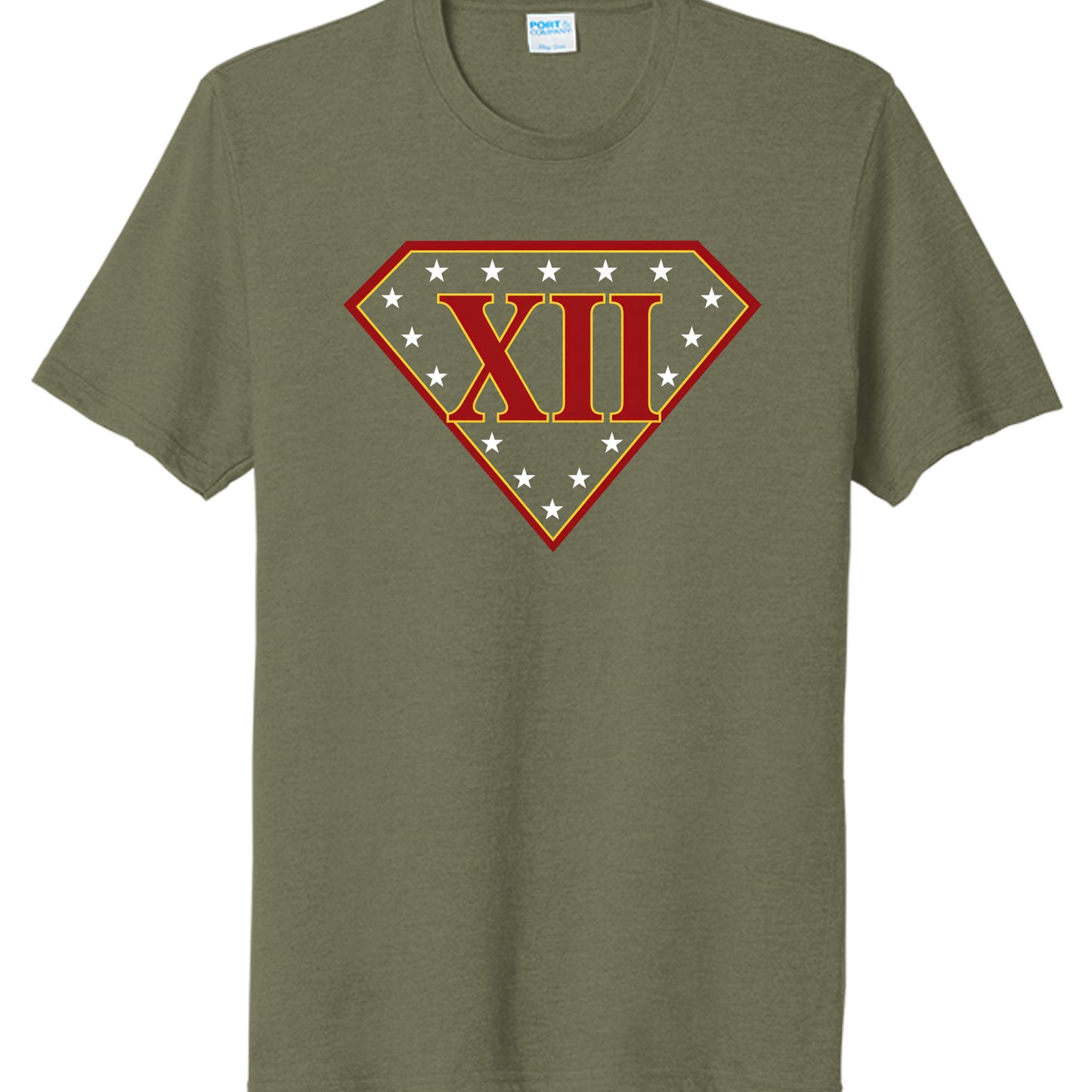 Military Green Heather - PC330 - FRONT
