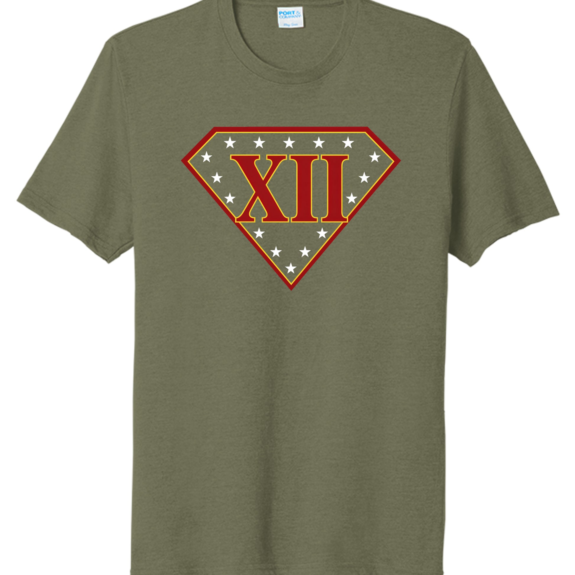 Military Green Heather - PC330 - FRONT