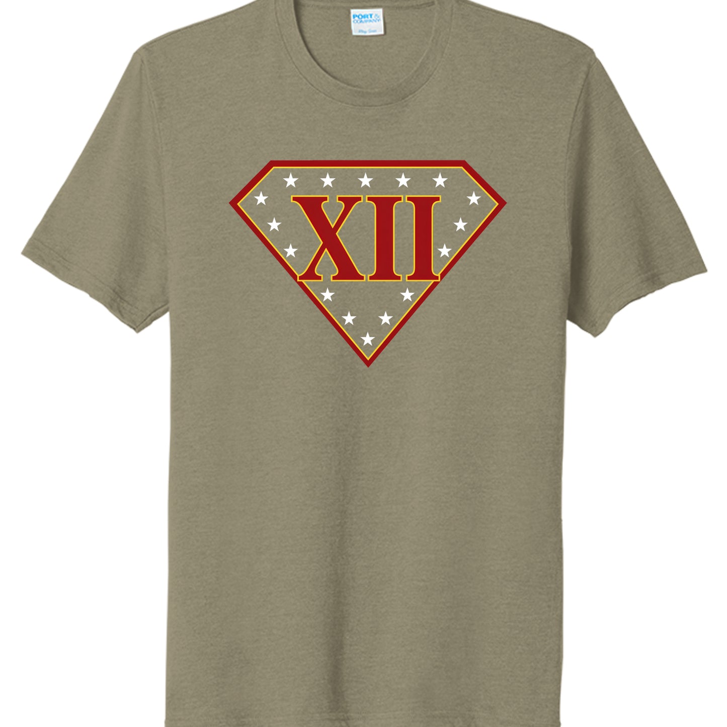 Coyote Brown Heather - PC330 - FRONT