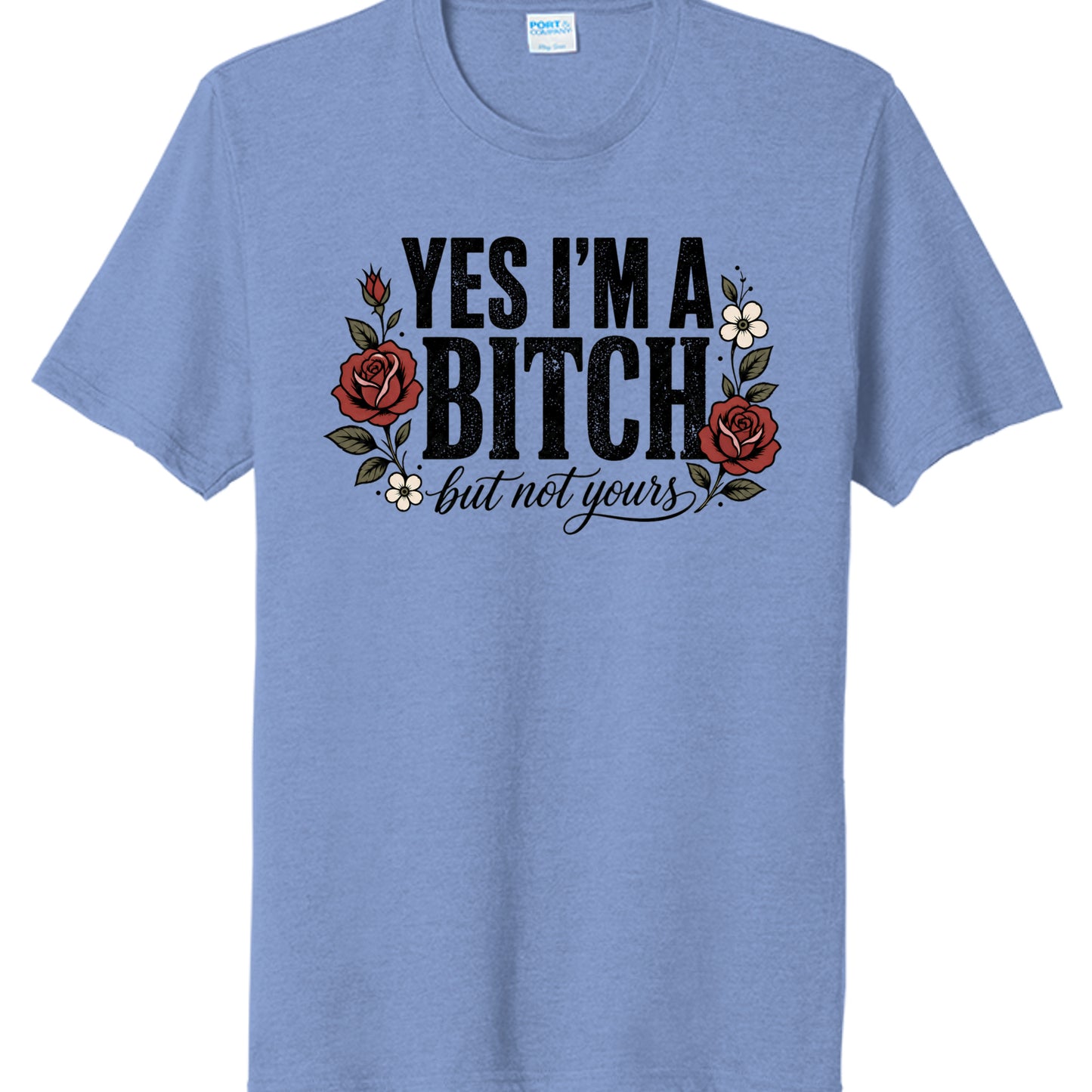Carolina Blue Heather - PC330 - FRONT