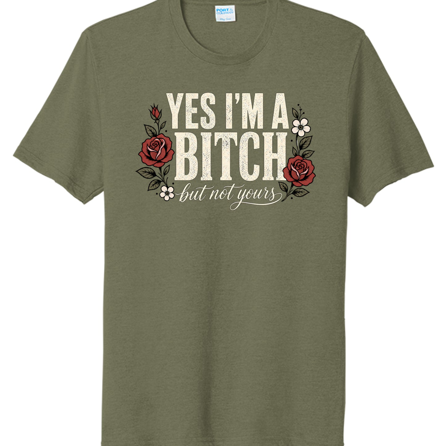 Military Green Heather - PC330 - FRONT