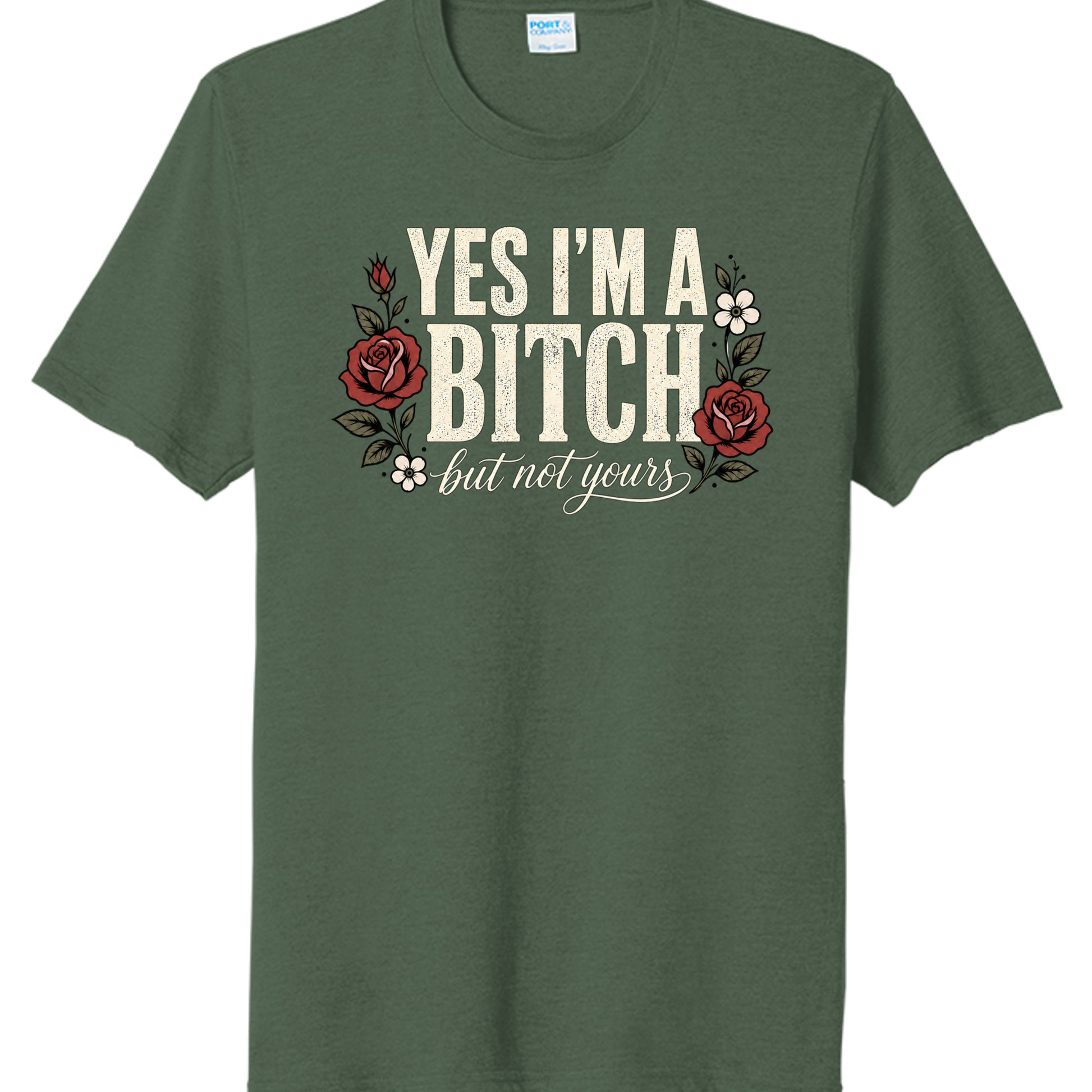 Forest Green Heather - PC330 - FRONT