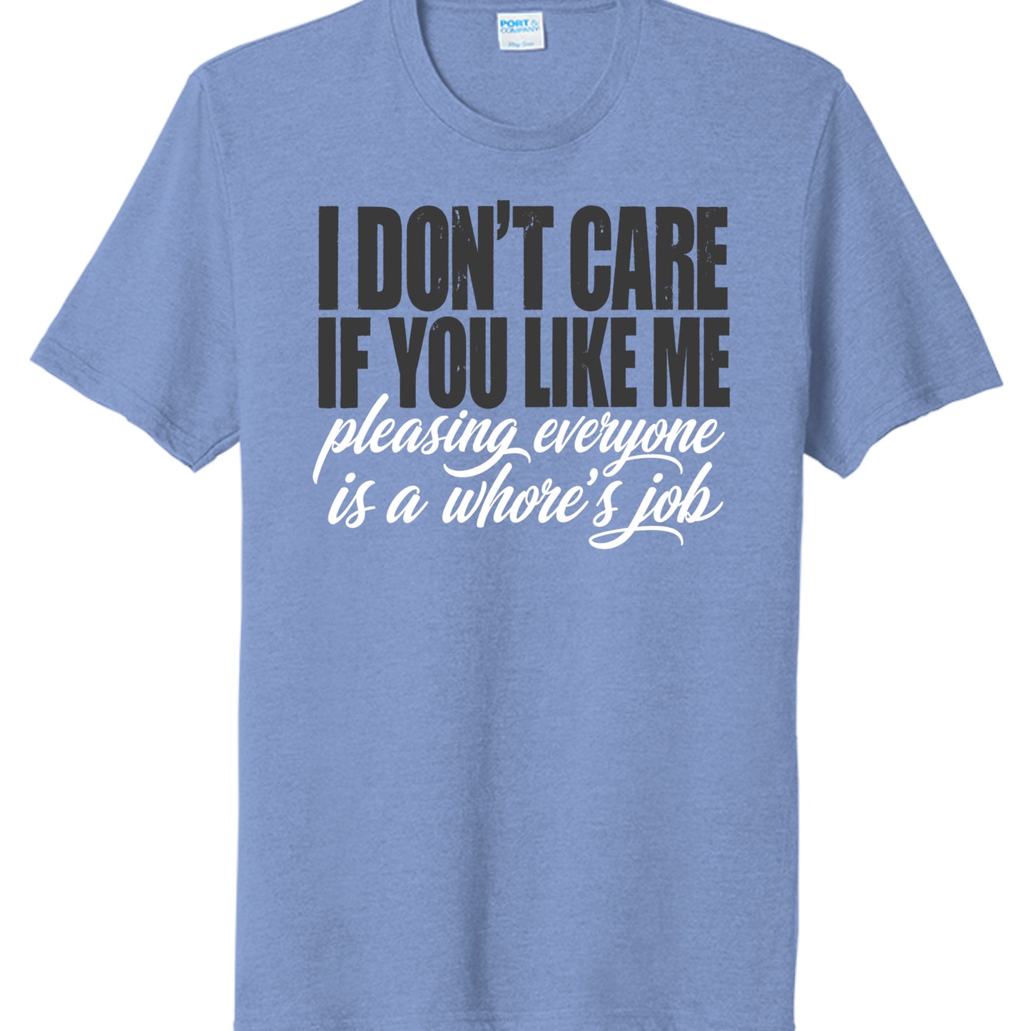 Carolina Blue Heather - PC330 - FRONT
